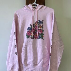 Floral Pink Hoodie